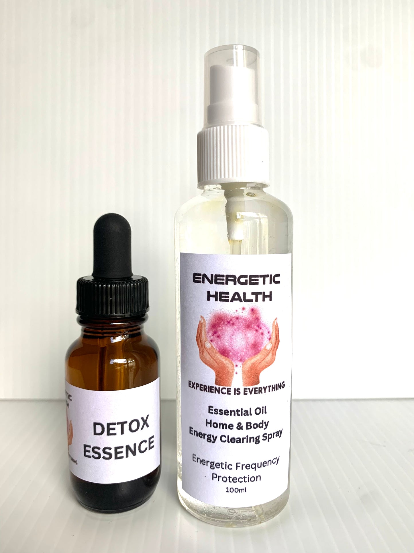 100ml Auric Field Energy Clearing Spray & 30ml Flower Essence Bundle