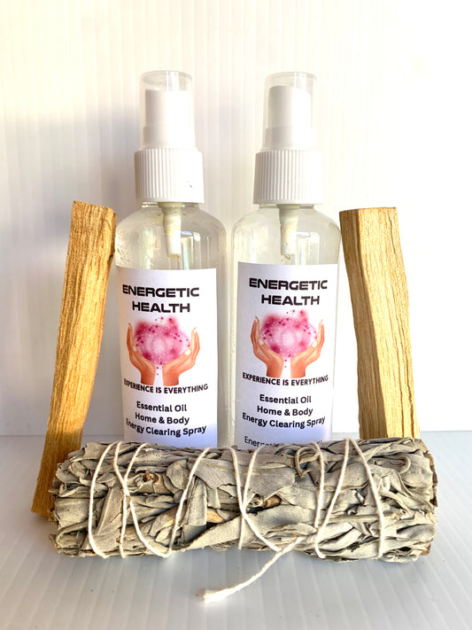 100ml x 2 Auric Field Energy Clearing Spray & Smoke Smudging Bundle
